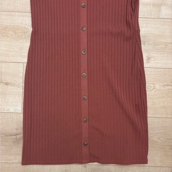 Abercrombie Dress Abercrombie & Fitch Bodycon Ribbed Mini Dress Summer Dress - Picture 6 of 8